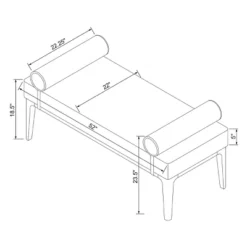 Randolph Bench With Bolster Pillows Linen - Threshold™ Designed With Studio McGee 14 Randolph Bench With Bolster Pillows Linen - Threshold™ Designed With Studio McGee -Threshold Living Room Sales Store GUEST 9983e70b 7f9e 4bcf a332 1d6fe6933ce7