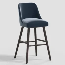 Geller Modern Counter Height Barstool In Shiny Velvet - Threshold™ -Threshold Living Room Sales Store GUEST 9ac6eee9 5900 4278 bafd 6d7a1f2e5e71