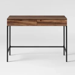 Loring Wood Writing Desk With Drawers And Charging Station - Threshold™ -Threshold Living Room Sales Store GUEST a180d95f 494d 40fe 99aa 477952f0ae1b