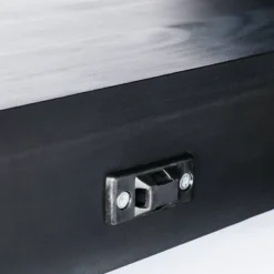 Console Table With Woven Rattan Shelf Black - Threshold™ Designed With Studio McGee -Threshold Living Room Sales Store GUEST ace694e0 8779 47cd 88e0 f26dc4c34e37