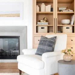 Mercer Rolled Upholstered Arm Chair With Casters Cream - Threshold™ Designed With Studio McGee 14 Mercer Rolled Upholstered Arm Chair With Casters Cream - Threshold™ Designed With Studio McGee -Threshold Living Room Sales Store GUEST ae5dadb5 a93e 4e44 a1be e214b80dc4bd