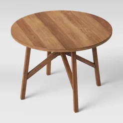 42" Clarksburg Cross Leg Wood Dining Table Round Brown - Threshold™ -Threshold Living Room Sales Store GUEST b0844d9c 6e66 41cb ab0e 59a6aecfce6b