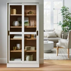 72" Promontory Cabinet With Sliding Doors - Threshold™ Designed With Studio McGee -Threshold Living Room Sales Store GUEST b155d4f0 eae2 44b5 8f8b 7a4c62886824