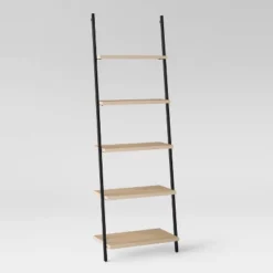 72" Loring 5 Shelf Leaning Bookshelf - Threshold™ -Threshold Living Room Sales Store GUEST b2f506da fcdc 4735 b10b d49aa58dbbd8