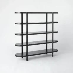 57" Portola Hills 5 Shelf Horizontal Bookcase - Threshold™ Designed With Studio McGee 21 57" Portola Hills 5 Shelf Horizontal Bookcase - Threshold™ Designed With Studio McGee -Threshold Living Room Sales Store GUEST c3e902ad 7687 483a a885 6a70b1341eb1