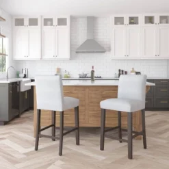 30" Velvet Parsons Barstool Wood - Threshold™ -Threshold Living Room Sales Store GUEST c793b497 cc23 4648 b1ae 8f17d61fb5d4