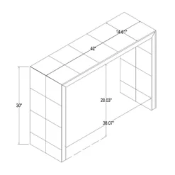 Ogden Burled Wood Console Table - Threshold™ Designed With Studio McGee -Threshold Living Room Sales Store GUEST c9d87896 2f67 4a2a 9ba3 39f9f44679da