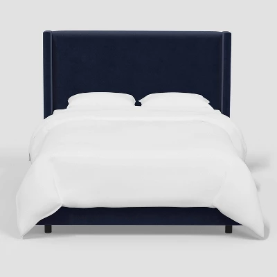 Austin Wingback Bed In Velvet - Threshold™ 1 Austin Wingback Bed In Velvet - Threshold™