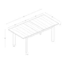 Bombelli Modern Extendable Dining Table Black - Threshold™ 11 Bombelli Modern Extendable Dining Table Black - Threshold™ -Threshold Living Room Sales Store GUEST d055b2d2 601c 4c8f ab77 0d8884e1a723