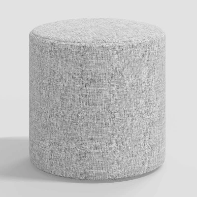 Round Thalia Ottoman In Textured Linen - Threshold™ 9 Round Thalia Ottoman In Textured Linen - Threshold™ - Image 9