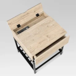 Loring End Table With Charging Station - Threshold™ -Threshold Living Room Sales Store GUEST d4b23323 607f 4bd3 9988 eaac3936810f