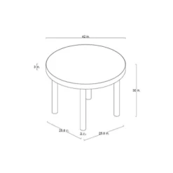 Northvale Round Wood Dining Table - Threshold™ Designed With Studio McGee -Threshold Living Room Sales Store GUEST d6a4b332 213c 4a65 807a feb3bf9b8317