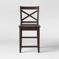 24" Carey Hardwood Counter Height Barstool - Threshold™ -Threshold Living Room Sales Store GUEST d6f9e6e6 80b7 4360 a796 9971afc0f559