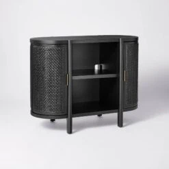 Portola Hills Caned Door Console With Shelves - Threshold™ Designed With Studio McGee -Threshold Living Room Sales Store GUEST d8a3124a 3a6a 4b28 8cc4 73d0035a42d8