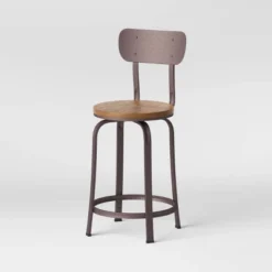 Dakota Swivel Wood Seat Barstool With Adjustable Legs Metal - Threshold™ 9 Dakota Swivel Wood Seat Barstool With Adjustable Legs Metal - Threshold™ -Threshold Living Room Sales Store GUEST d8b73f86 06aa 4e7a 8046 28016b4e06ed
