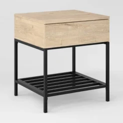 Loring End Table With Charging Station - Threshold™ -Threshold Living Room Sales Store GUEST d8b9567b a4cd 4bda 98a6 31c5f7bf53fc
