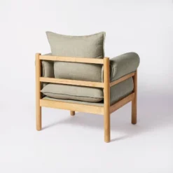 Arbon Wood Dowel Accent Chair With Cushion Arms - Threshold™ Designed With Studio McGee 8 Arbon Wood Dowel Accent Chair With Cushion Arms - Threshold™ Designed With Studio McGee -Threshold Living Room Sales Store GUEST d9150c7b aece 4f3c 8d87 90a428d31cc5