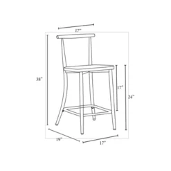 Northwood Metal Cafe Counter Height Barstool Black - Threshold™ Designed With Studio McGee -Threshold Living Room Sales Store GUEST dbc471ce 4a28 4e07 a378 1926dd1eb1be
