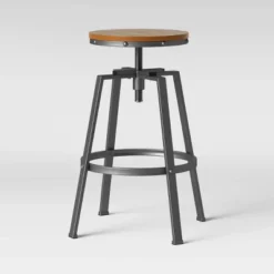 Lewiston Adjustable Swivel Barstool - Threshold™ -Threshold Living Room Sales Store GUEST df723cda 86b6 4e6b b5c9 27ac49310540