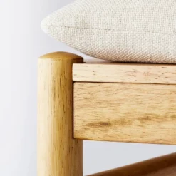 Emery Wood Counter Height Barstool With Upholstered Seat And Sling Back Natural - Threshold™ Designed With Studio McGee 9 Emery Wood Counter Height Barstool With Upholstered Seat And Sling Back Natural - Threshold™ Designed With Studio McGee -Threshold Living Room Sales Store GUEST e8ec7e51 c160 4262 8af2 ab79b157278d