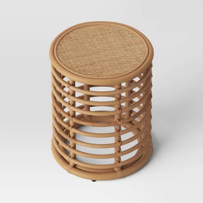 Vass Accent Table Light Brown - Threshold™ 2 Vass Accent Table Light Brown - Threshold™ - Image 2