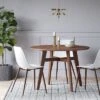 44" Maston Dining Table Round Hazelnut - Threshold™