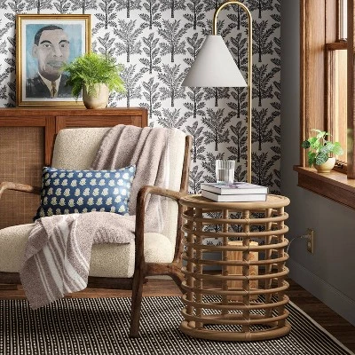 Vass Accent Table Light Brown - Threshold™ 1 Vass Accent Table Light Brown - Threshold™