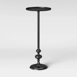 Londonberry Turned Metal Accent Table Black - Threshold™ -Threshold Living Room Sales Store GUEST f6fb4cf2 6e25 4ecd 9288 beaa0df56319