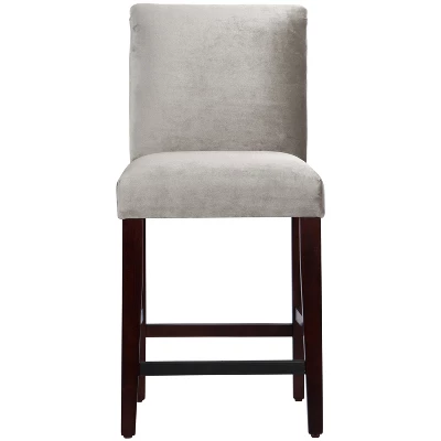25" Velvet Parsons Counter Height Barstool Wood - Threshold™ 11 25" Velvet Parsons Counter Height Barstool Wood - Threshold™ - Image 11