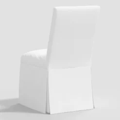 Samy Skirted Slipcover Dining Chair Twill White - Threshold™ 7 Samy Skirted Slipcover Dining Chair Twill White - Threshold™ -Threshold Living Room Sales Store GUEST fc284e5f 3d25 4ea3 bd44 ca349bd81099