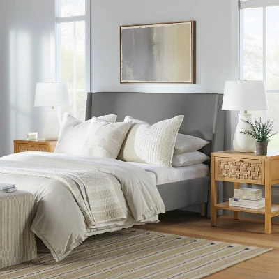 Encino Fully Upholstered Platform Bed - Threshold™ Designed With Studio McGee 1 Encino Fully Upholstered Platform Bed - Threshold™ Designed With Studio McGee