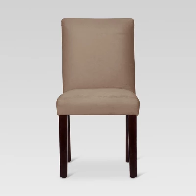 Velvet Parsons Dining Chair - Threshold 12 Velvet Parsons Dining Chair - Threshold - Image 12
